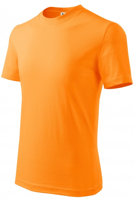 Das einfache T-Shirt der Kinder, Mandarine