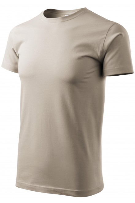T-Shirt mit höherem Gewicht Unisex, eisgrau