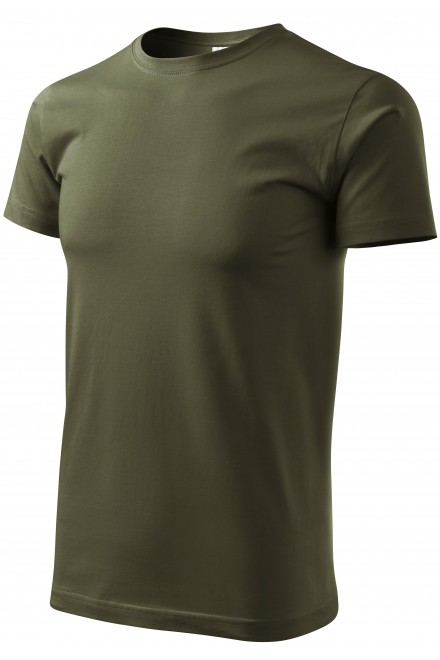 T-Shirt mit höherem Gewicht Unisex, military