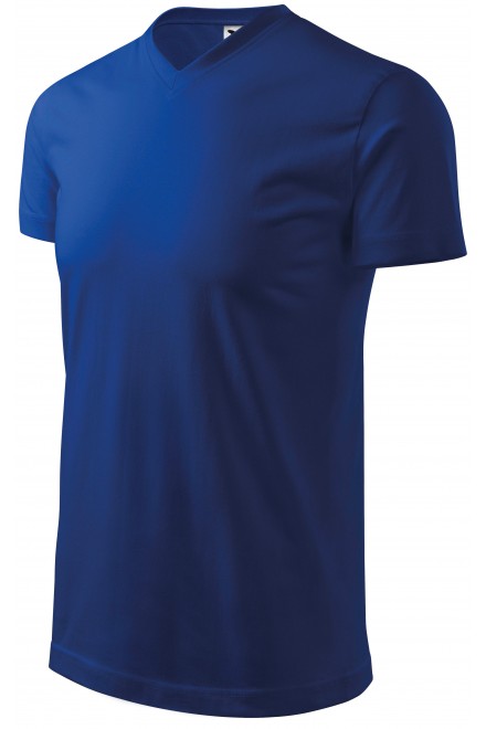 T-Shirt mit kurzen Ärmeln, gröber, königsblau