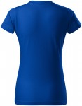 Damen einfaches T-Shirt, königsblau