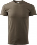 Das einfache T-Shirt der Männer, army