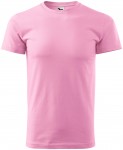 Das einfache T-Shirt der Männer, rosa