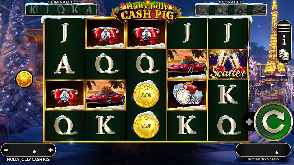 Holly Jolly Cash Pig