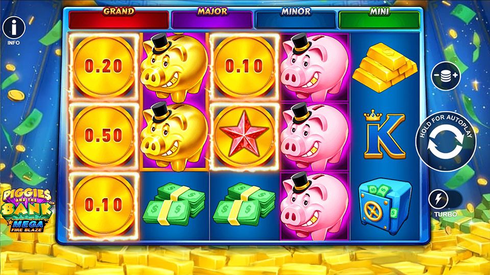 Mega Fire Blaze: Piggies and the Bank