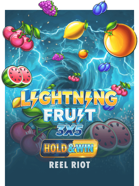 Lightning Fruit 3x5:Hold and Win
