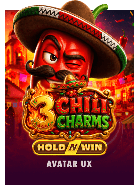 3 Chili Charms Hold 'n' Win