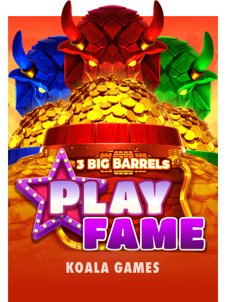 3 Big Barrels PlayFame