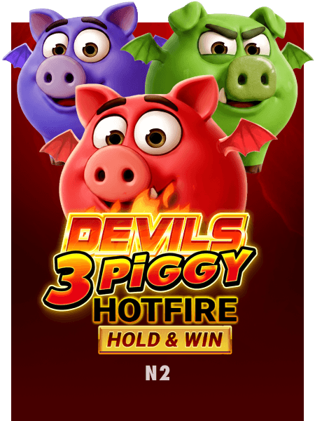 Devils 3 Piggy Hotfire Hold & Win
