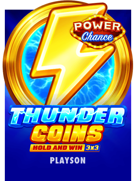 Power Chance Thunder Coins Hold and Win 3x3