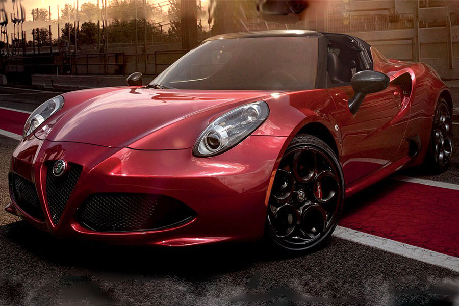 2018 Alfa Romeo 4C Spider Hood