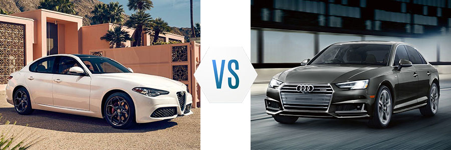 2019 Alfa Romeo Giulia vs Audi A4