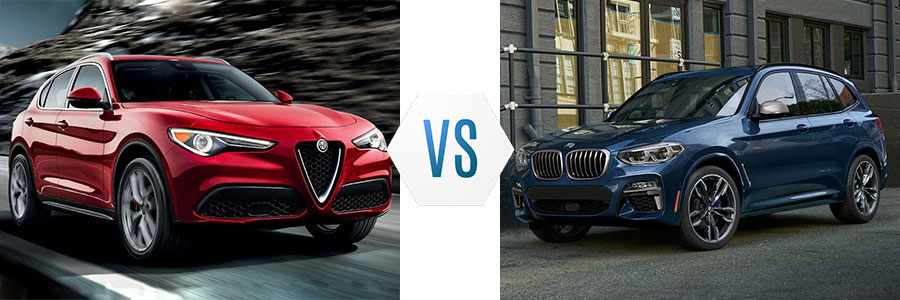 2019 Alfa Romeo Stelvio vs BMW X3