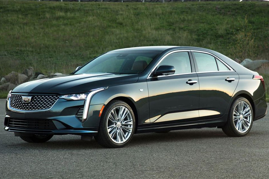 2020 Cadillac CT4 on the Road