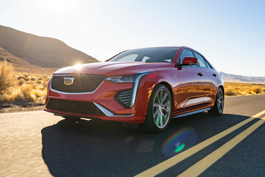 2021 Cadillac CT5 on the Road