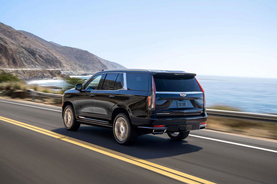 2022 Cadillac Escalade On The Road