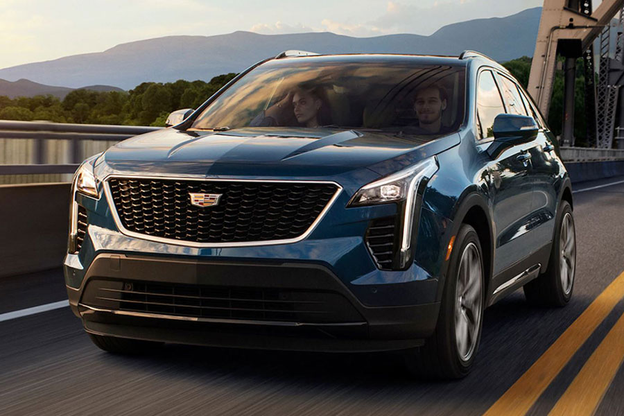 2020 Cadillac XT4 on the Road