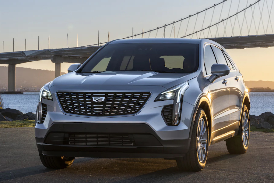 2021 Cadillac XT4 on the Road