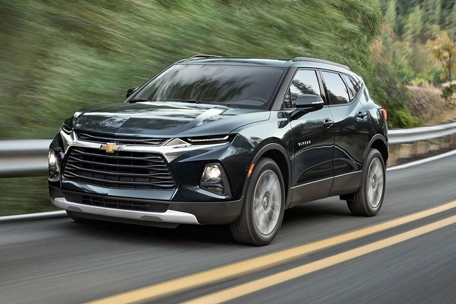 2020 Chevrolet Blazer on the Road