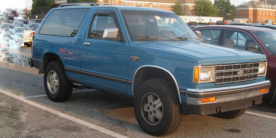 Used Chevrolet Blazer Second Generation