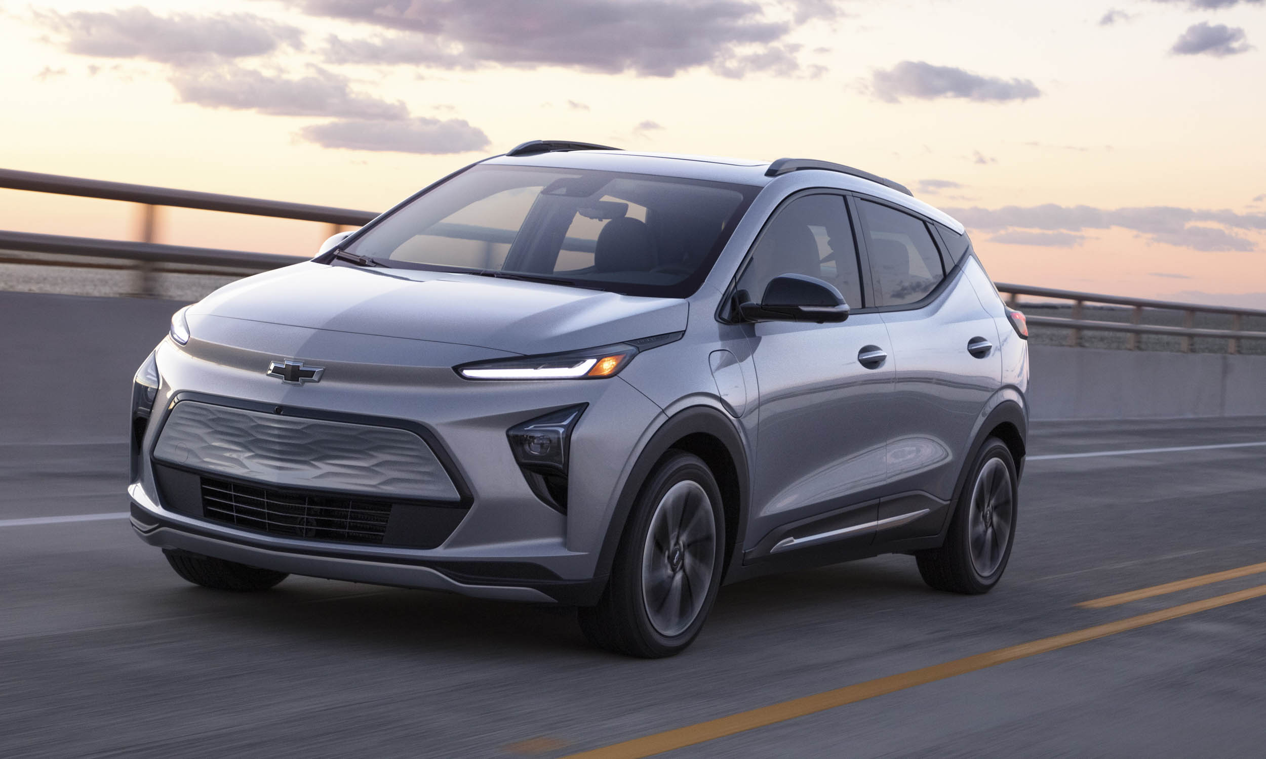 2022 Chevy Bolt EV On The Road