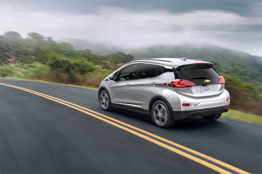 2020 Chevrolet Bolt EV on the Road