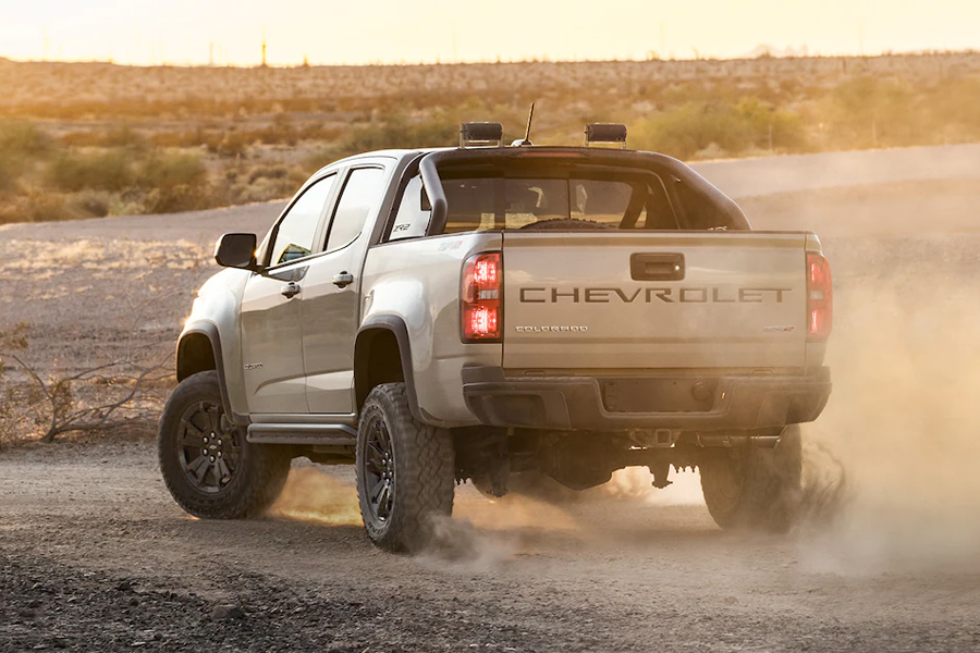 2021 Chevrolet Colorado Off Roading