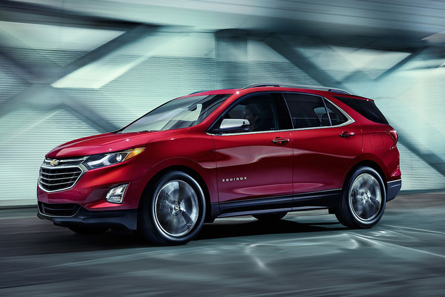 2019 Chevrolet Equinox on the Road