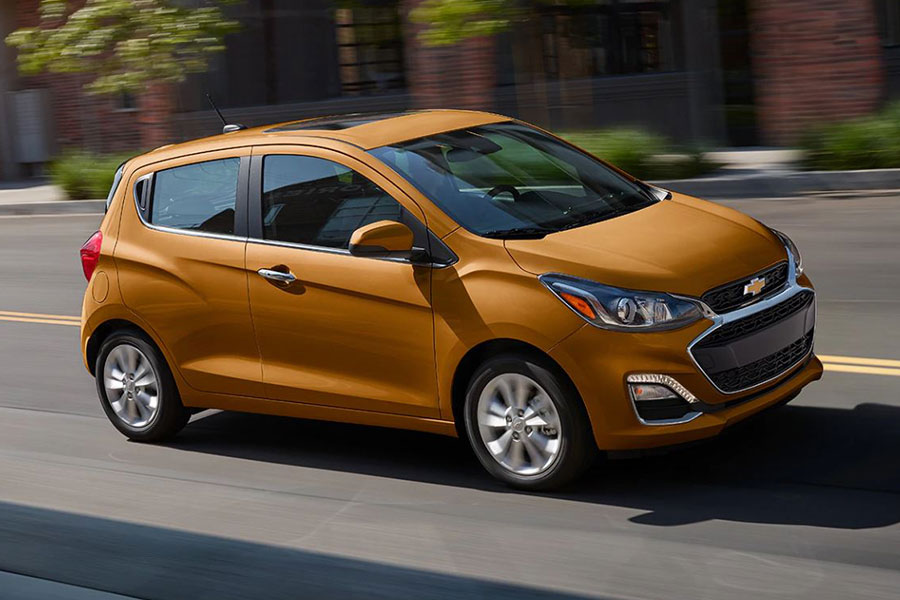 2020 Chevrolet Spark on the Road