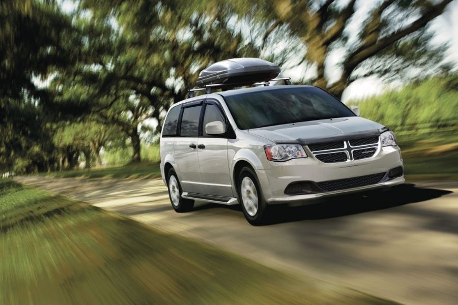 2020 Dodge Grand Caravan on the Road