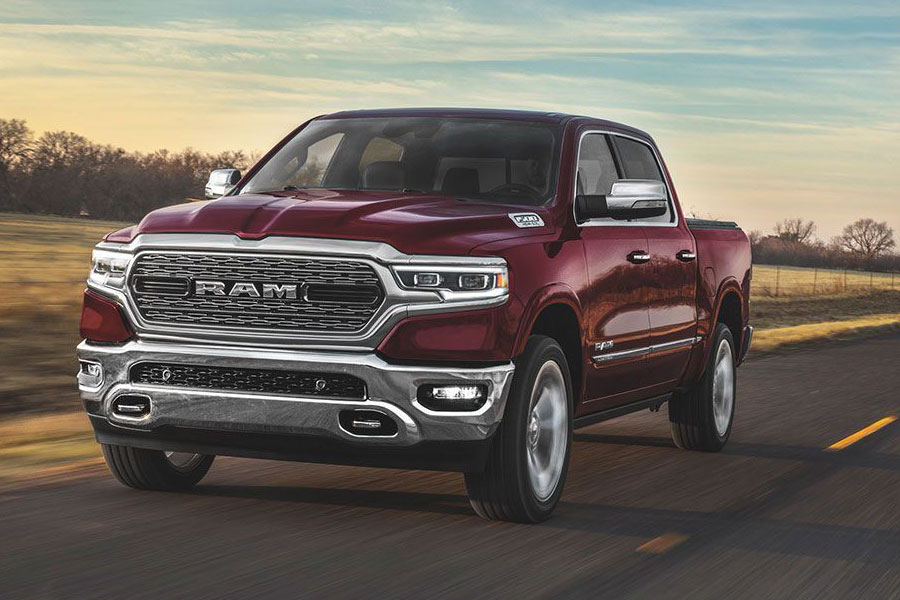 2020 Ram 1500 on the Road