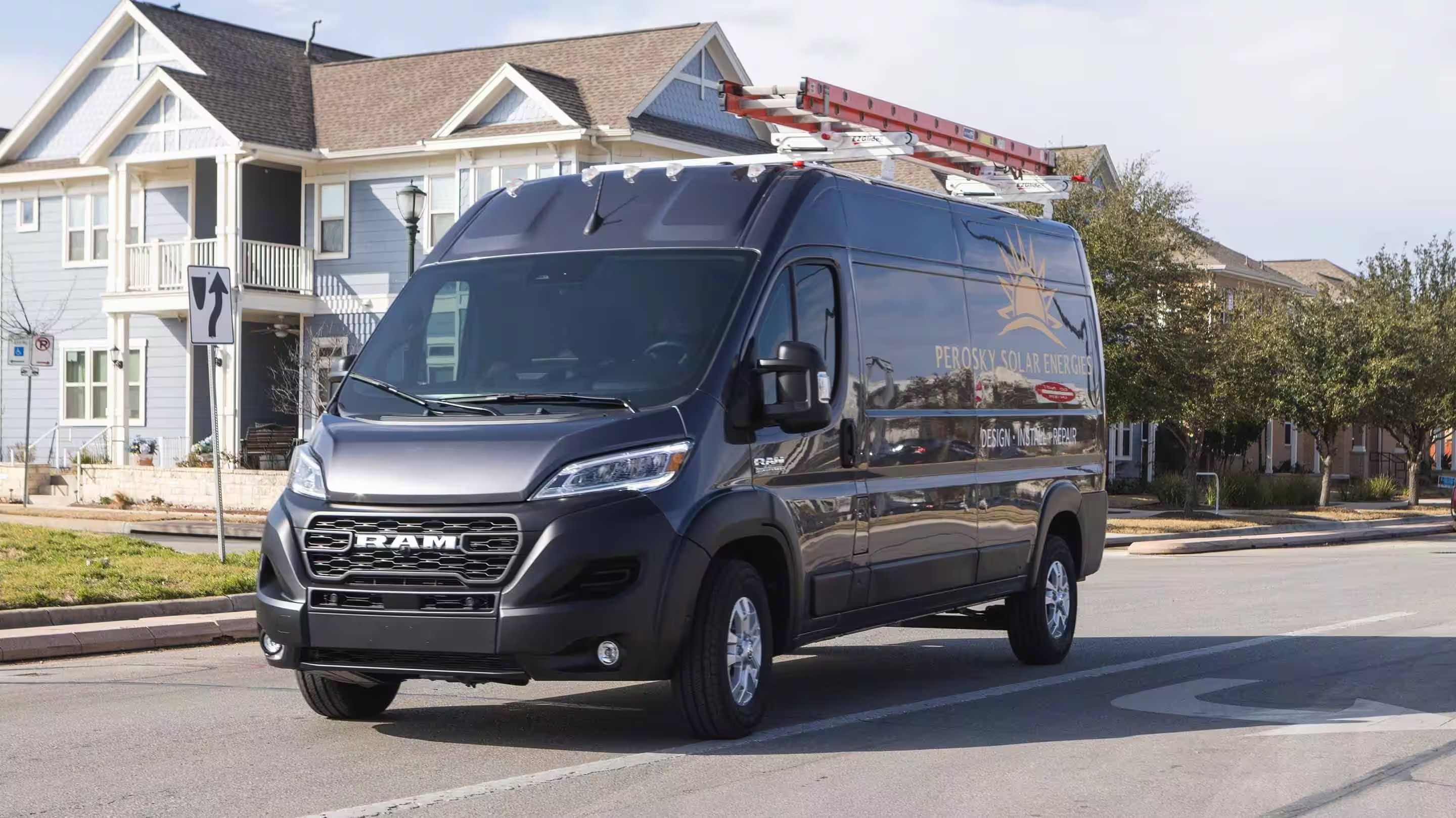 2023 Ram ProMaster EV On The Road