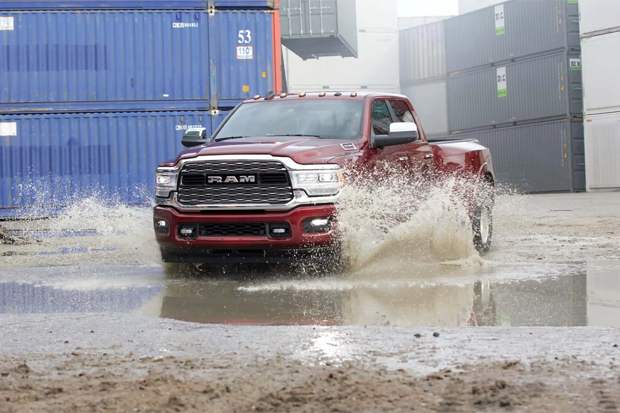 2021 Ram 3500 Off-Roading