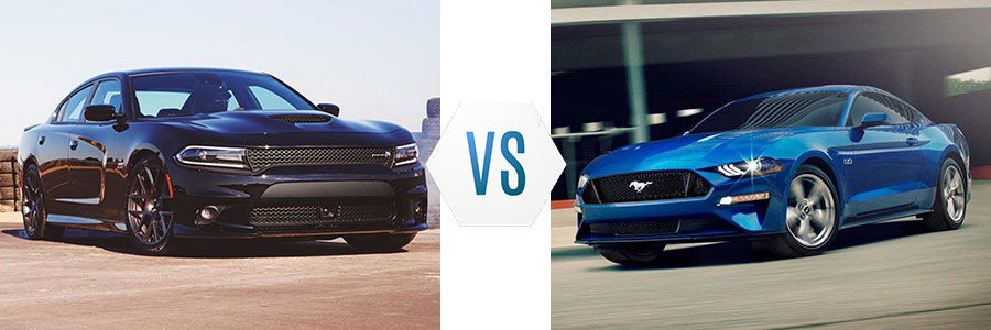 2018 Dodge Charger vs Ford Mustang | Swope Chrysler Dodge Jeep Ram