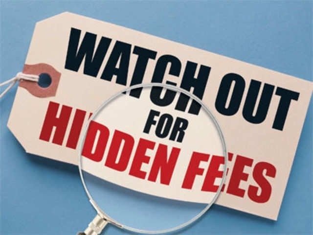 Additional Charges Or Hidden Fees