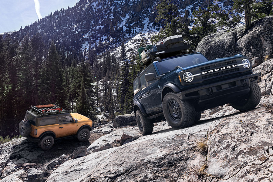 2021 Ford Bronco Off Roading