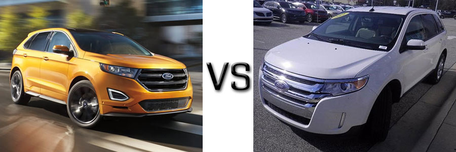 2016 Ford Edge vs 2012 Edge