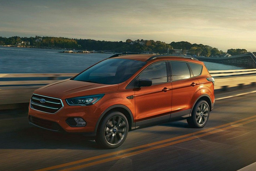 2019 Ford Escape on the Road