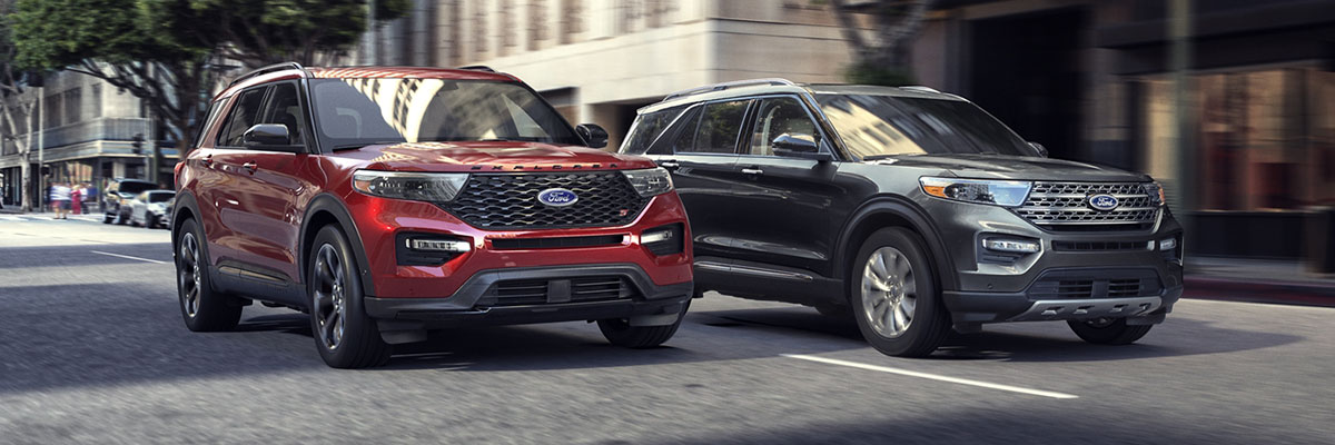 2020 Ford Explorer Interior Trim Material and Color Options