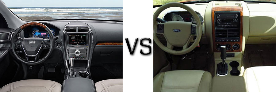 16 Ford Explorer Vs 10 Explorer Lafayette Ford