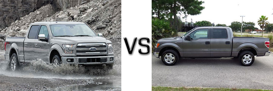 2016 Ford F-150 vs 2010 F-150