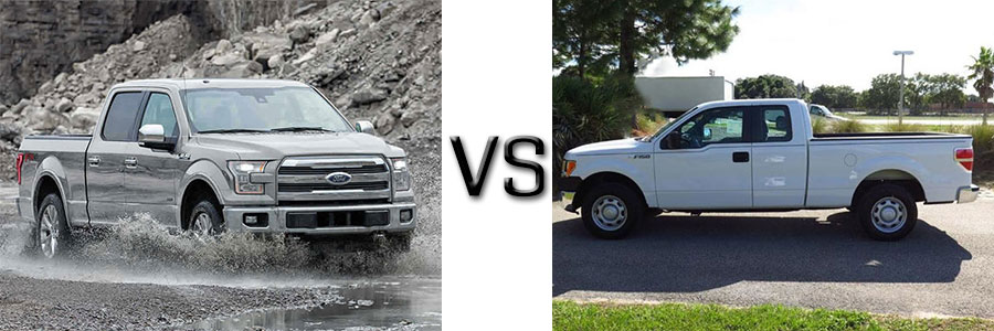 2016 Ford F-150 vs 2012 F-150