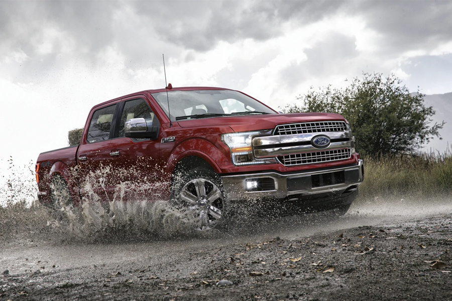 2020 Ford F-150 Lariat Off-Roading