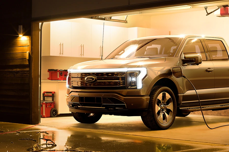 Ford F-150 Lightning Charging