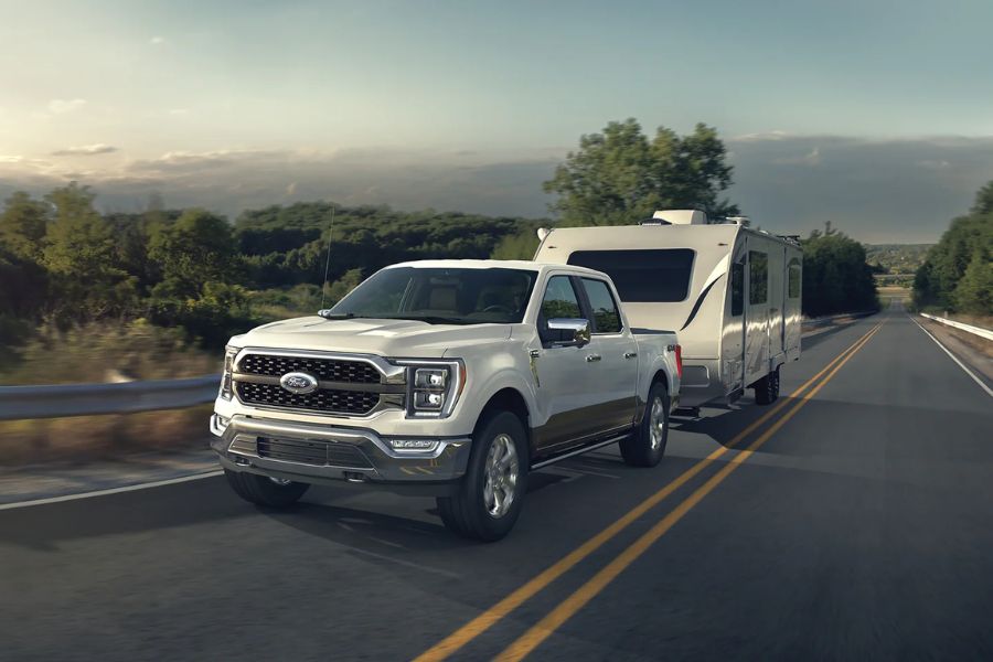 2023 ford f-150 platinum towing
