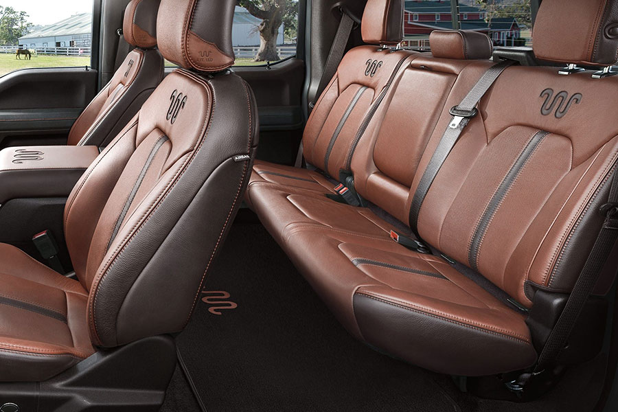 2019 Ford F-250 King Ranch Leather Interior