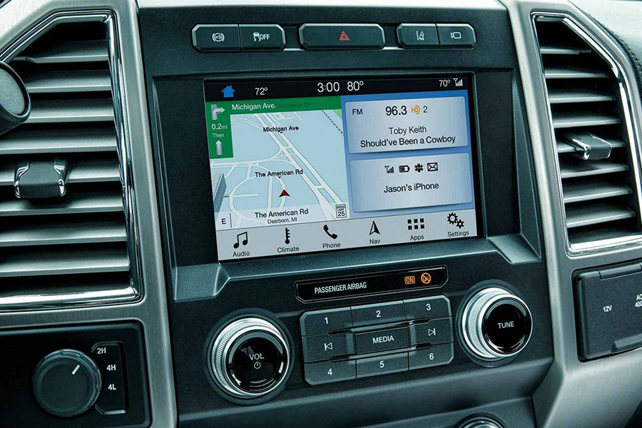 2019 Ford F-250 Touchscreen Technology