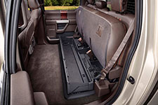 2017 Ford F-250 SRW Lockable Under-Seat Compartment