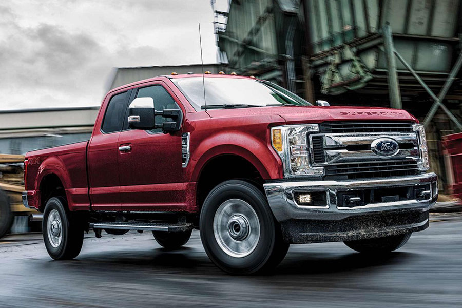 2019 Ford F-350 on the Road