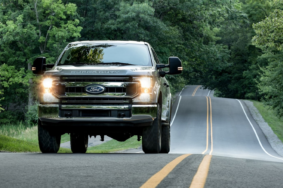 2021 Ford F-350 on the Road